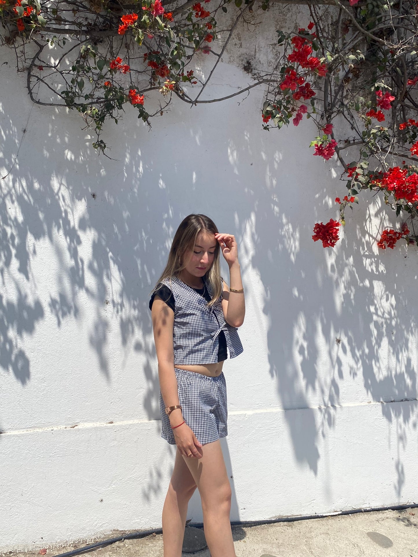 Blusa Cuadritos