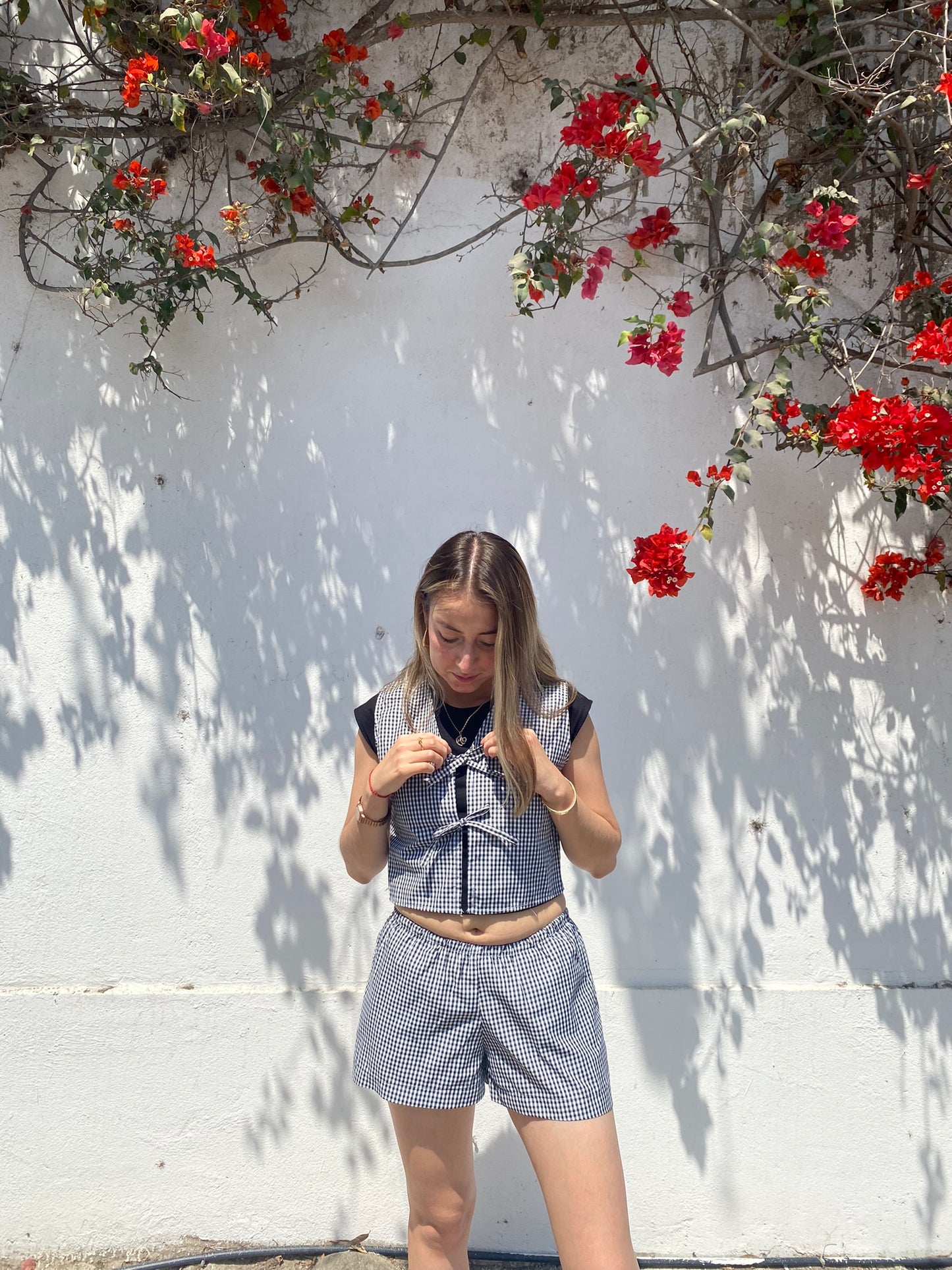 Blusa Cuadritos