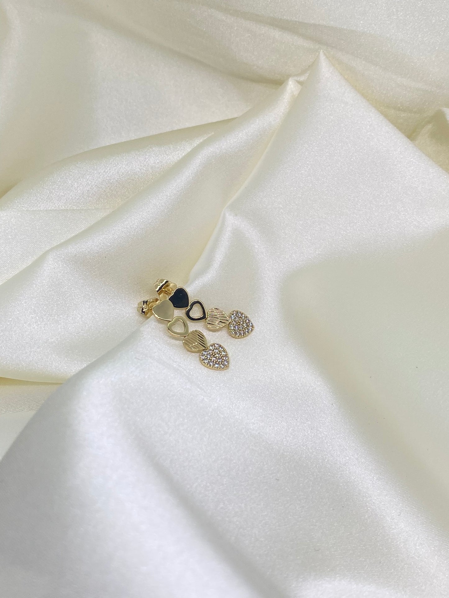 Aretes Corazones