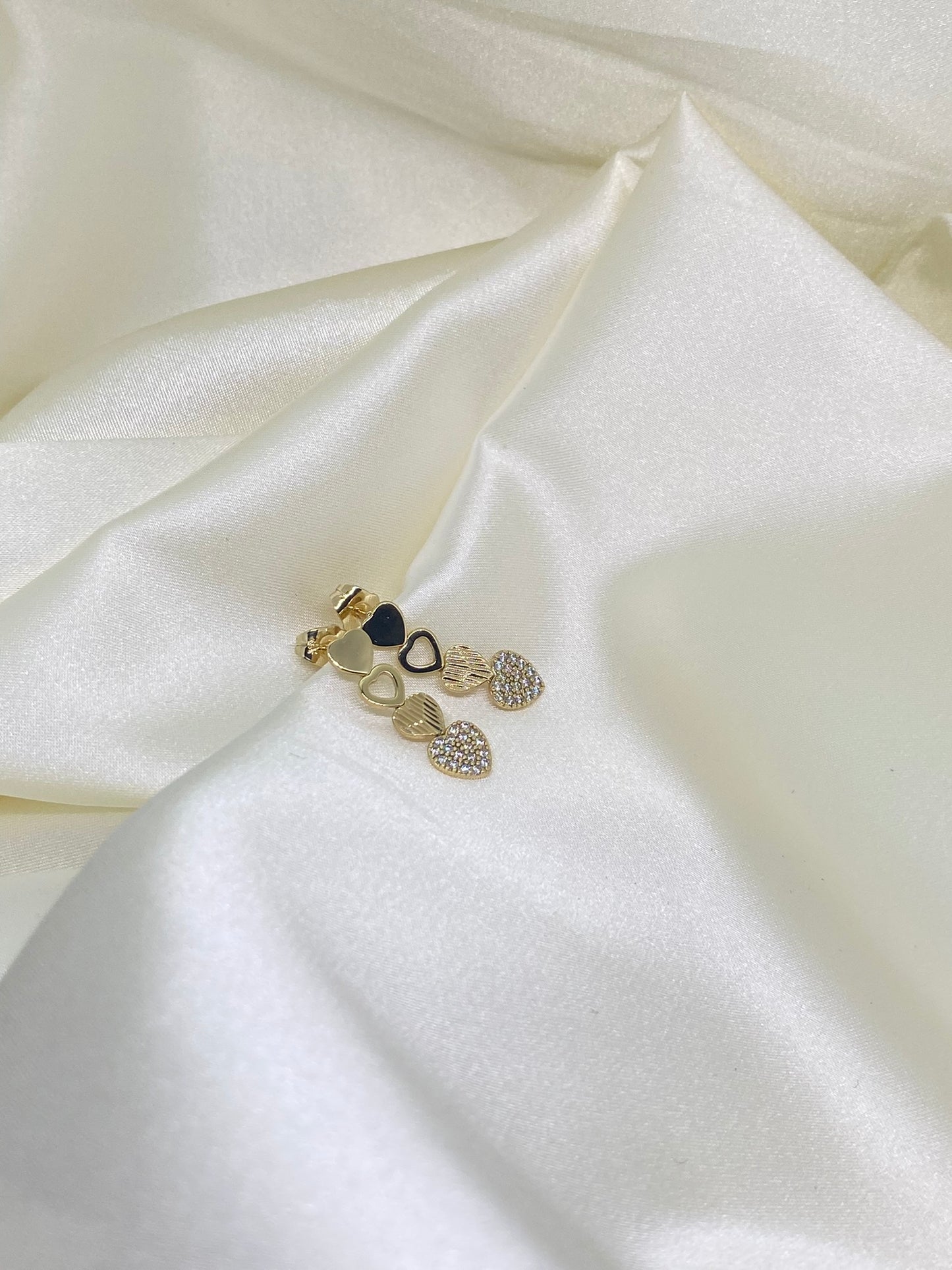 Aretes Corazones