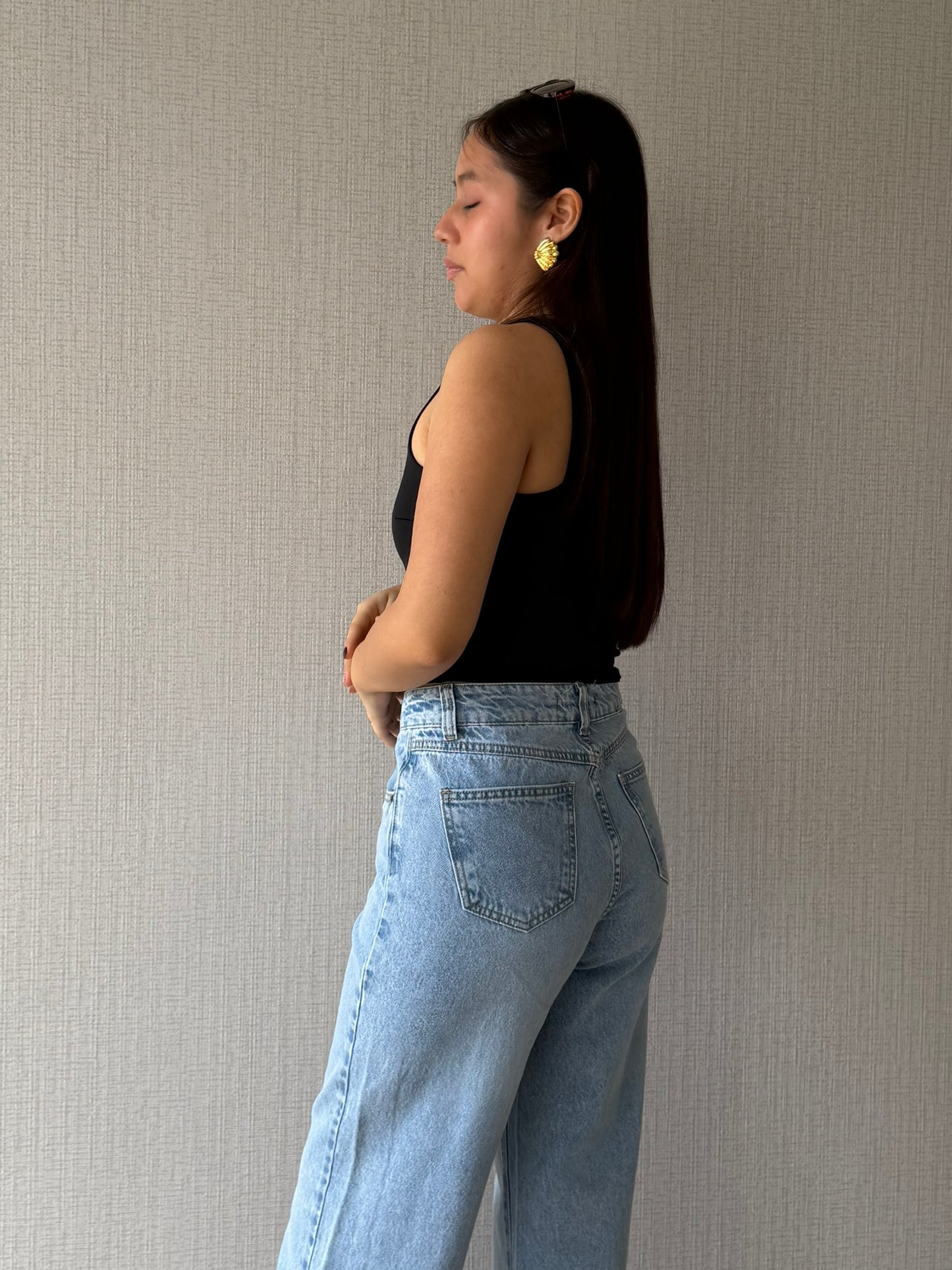 Pantalón Jean Wide Leg