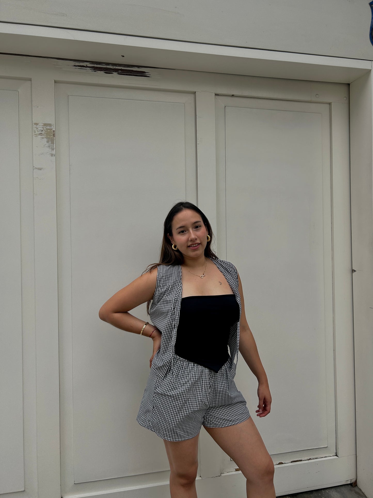 Blusa Cuadritos