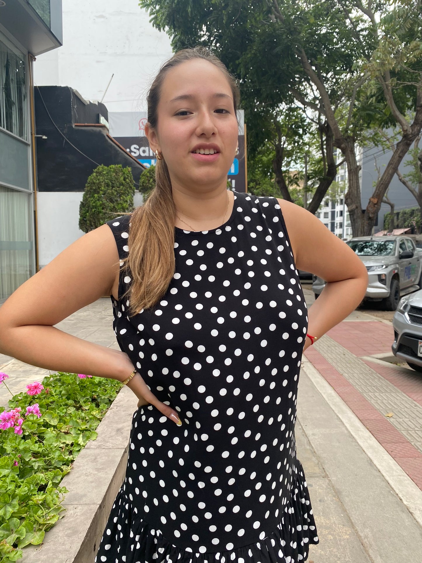 Vestido Bolitas