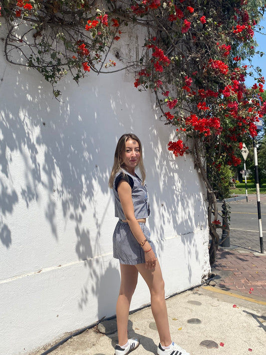 Blusa Cuadritos