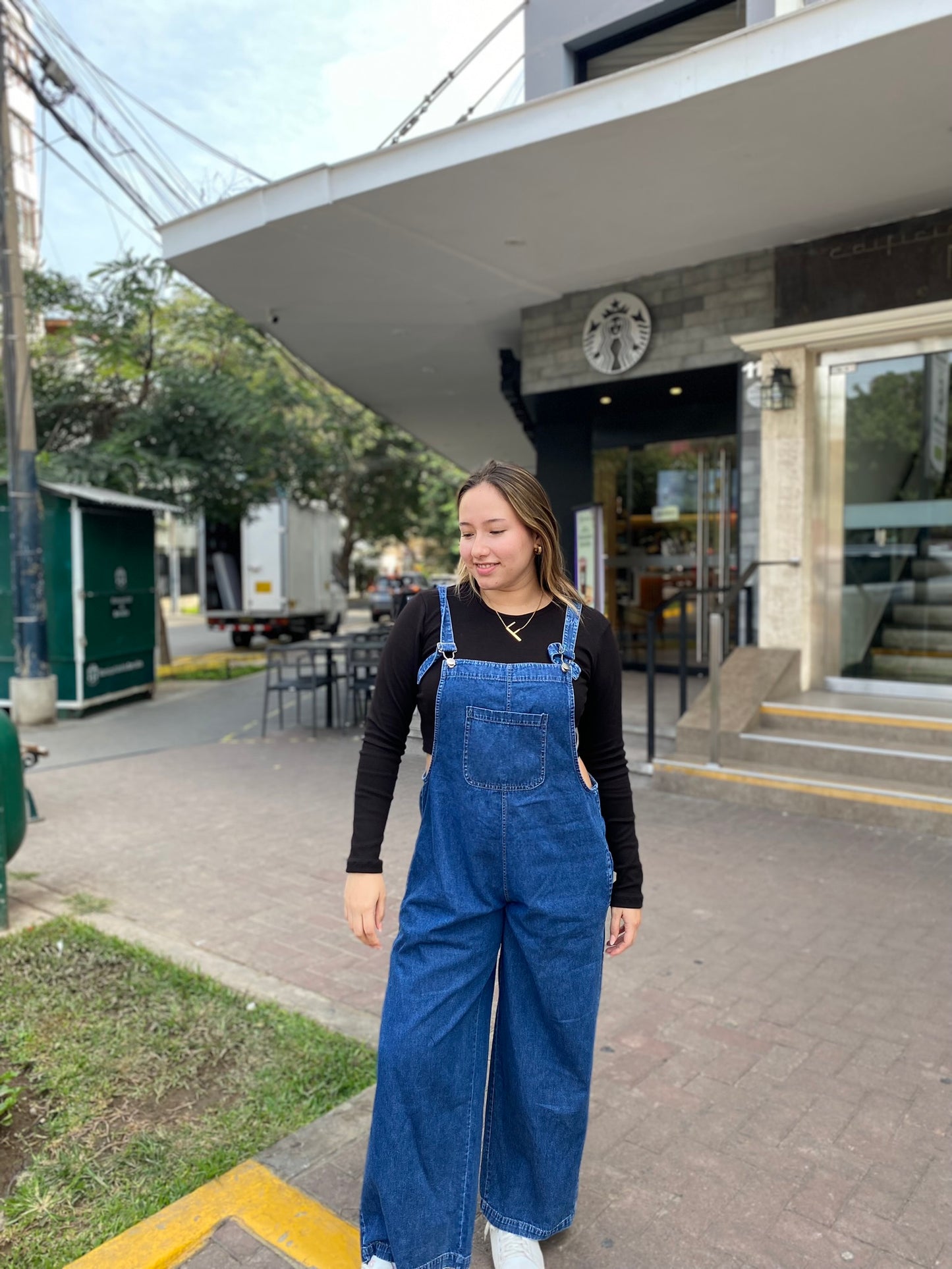 Pantalón overol Denim Classic