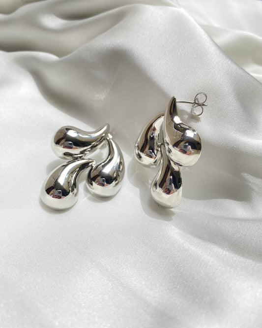 Aretes Triple Gota