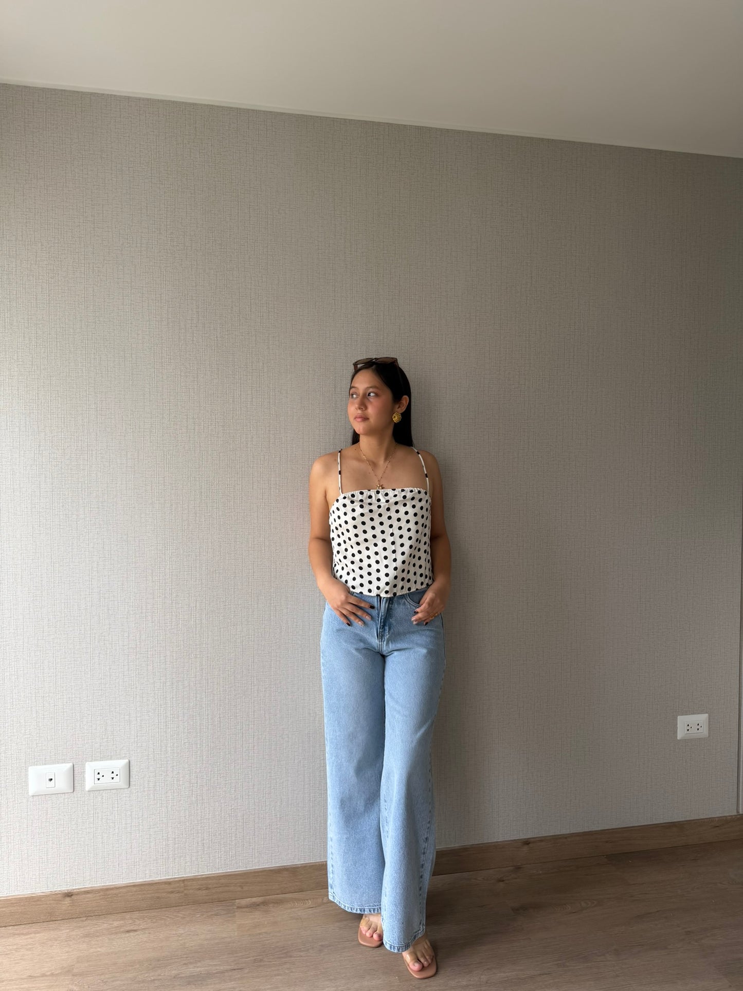 Pantalón Jean Wide Leg