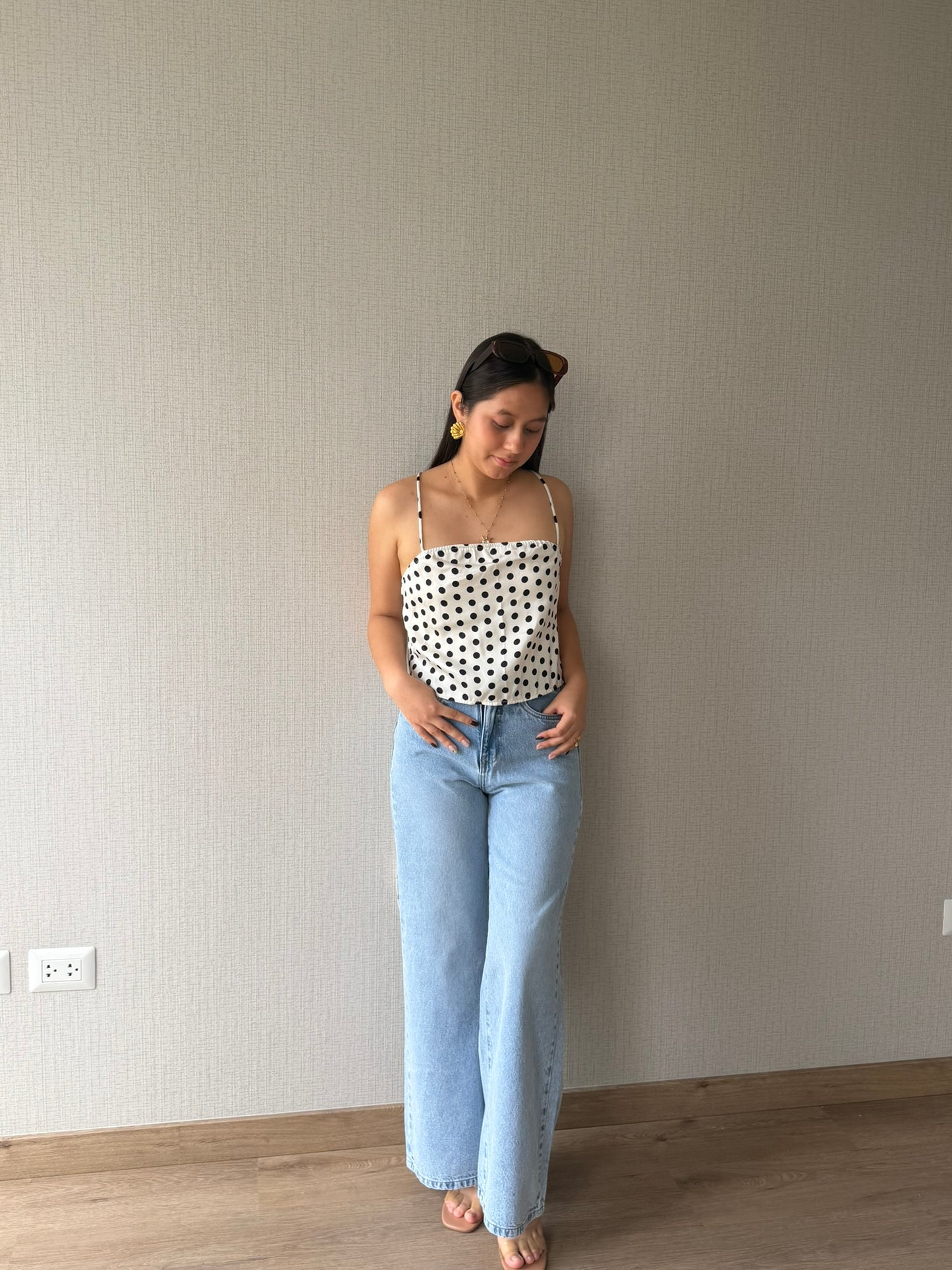 Pantalón Jean Wide Leg