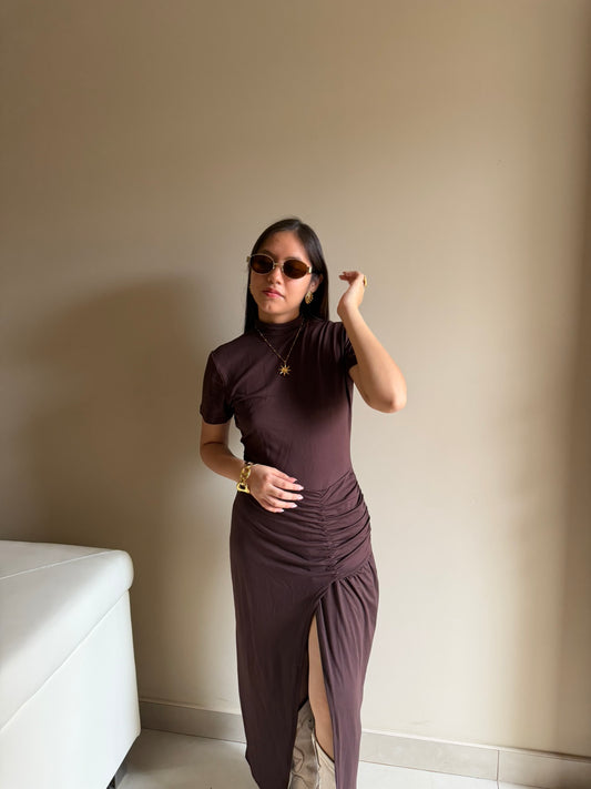 Vestido  Midi  Asimétrico